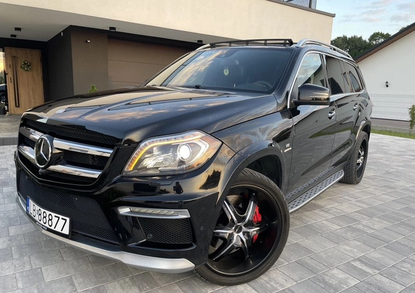 Mercedes-Benz GL cena 139999 przebieg: 138000, rok produkcji 2013 z Szepietowo małe 232